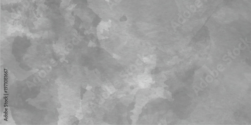 Black and white old stained grunge grey shades watercolor background, Abstract soft white of stain splashing watercolor on white background, Vintage water color splash template or canvas for design,