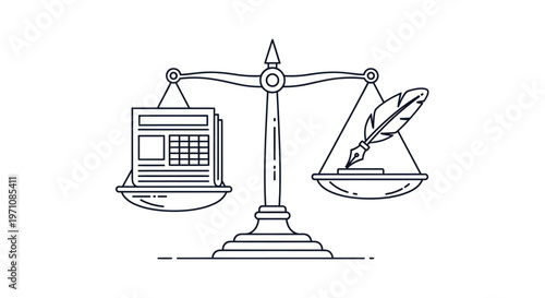 Balance between technology and tradition.