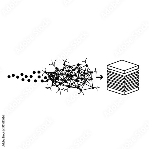 Nanoparticles penetrating cell membrane.
