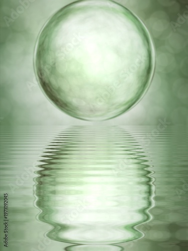 abstract background with sphere