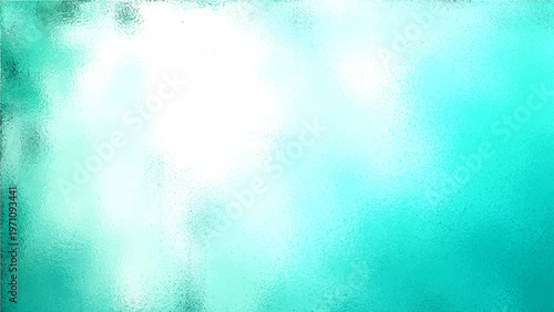 Vector Blurred turquoise watercolor design and soothing aqua abstract for art backgrounds and ethereal, serene themes with fluid blends 