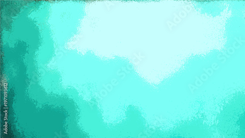 Vector Abstract turquoise texture resembles a tranquil aquatic landscape, reminiscent of ocean depths with gentle movement and gradient of shades create captivating effects