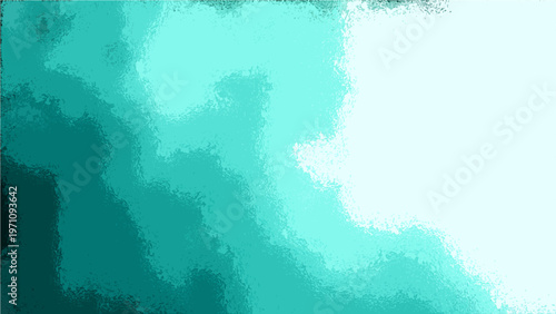 Vector Abstract teal background artistic visual expression with layers gradient create depth and texture blend together as contemporary style