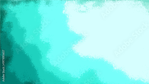 Vector Abstract art features aqua gradation, artistic and serene, evoke feelings of calm