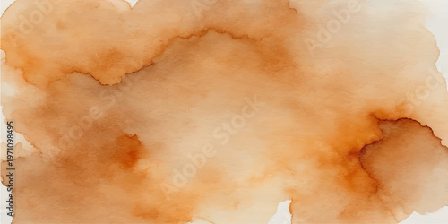 Aged vintage parchment paper background with a stained grunge texture featuring antique brown and beige tones and a subtle yellow retro pattern for an ancient weathered design