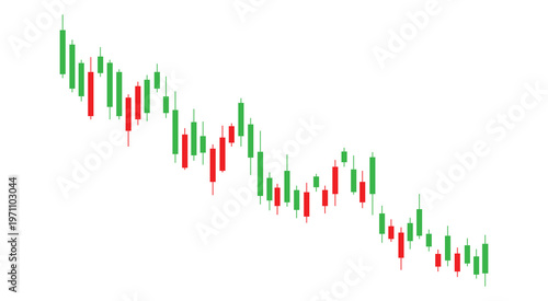 Candle stick graph chart of stock market investment trading, Bullish point, Crypto stock and forex business investment trading analysis. vector design element for cryptocurrency 