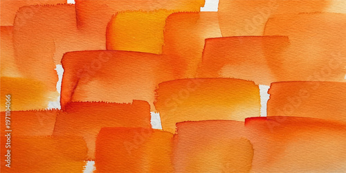 Seamless 3d illustration of rows of yellow seats forming a geometric pattern with an orange cube design and square block texture