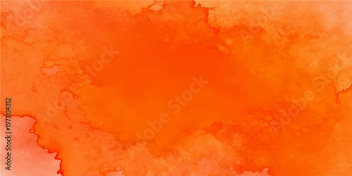 An abstract orange grunge paint background features a textured paper design with vintage aged patterns and a hot flame inferno of red smoke and yellow heat
