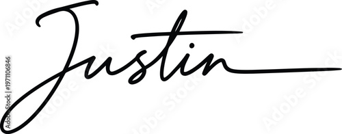 A person's signature name written in black ink on a white background