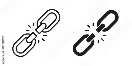 Weakness icon set, collection of icon in editable strokes and flat versions