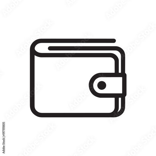 Modern Luxury Wallet with Elegant Girl Sketch Inside, Stylish Fashion Accessory Concept