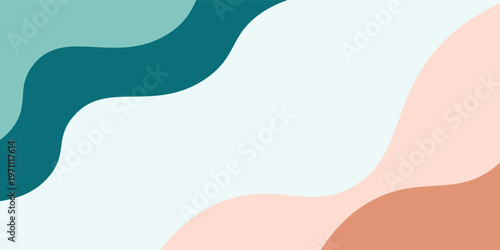 Modern colorful abstract background with dynamic wavy shapes, it can be used for advertising, marketing, presentation, business, wallpaper, vector, illustration