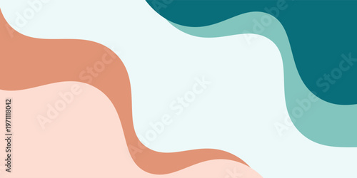 Modern colorful abstract background with dynamic wavy shapes, it can be used for advertising, marketing, presentation, business, wallpaper, vector, illustration