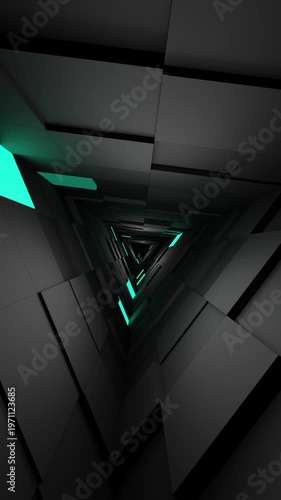 Abstract Technology Background