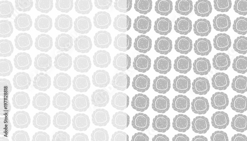 Fried Wonton Seamless Pattern. Crispy Dumpling Food Background. Vector Texture