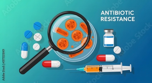 Anti drug day combating antibiotic resistance drug abuse awareness