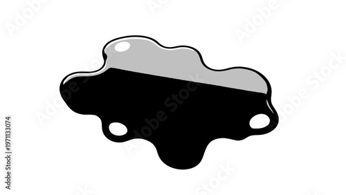 Brake pad close up view.