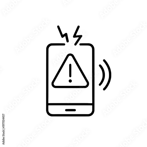 Empty space on transparent background silhouette