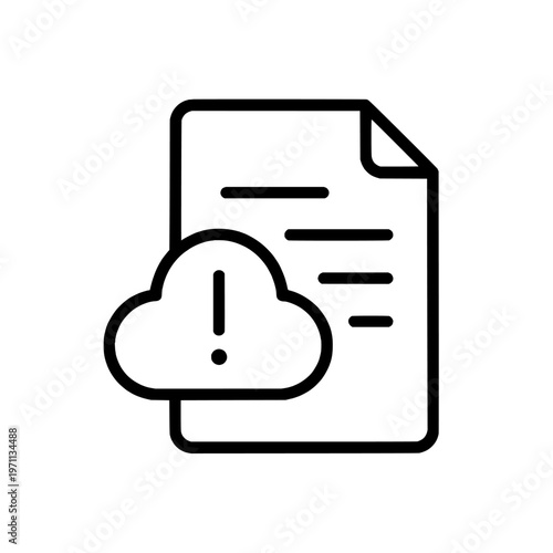 Empty space on transparent background silhouette