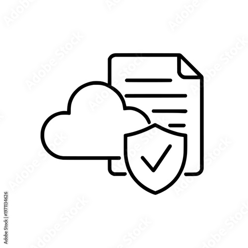 Empty space on transparent background silhouette