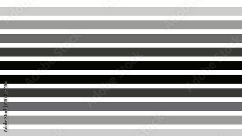 Abstract horizontal stripes creating monochrome gradient pattern