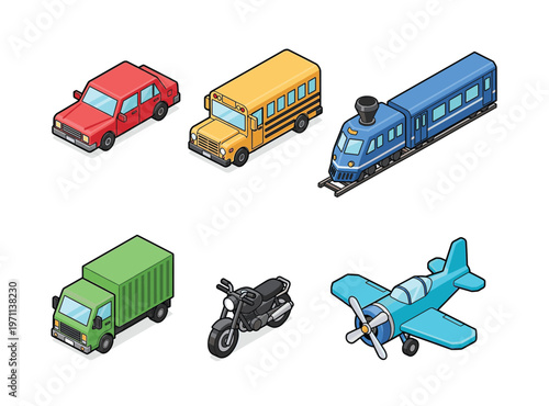 Isometric Urban Transport