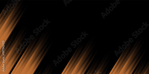 orange black brush Car sticker wrap pattern banner abstract sporty lines black orange color sport combination cover old simple art