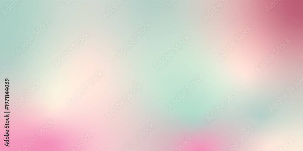Obraz premium Abstract Pastel Gradient Background with Soft Mesh Textures.Eps 10