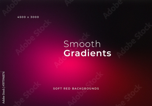 Simple Red Gradients With Smooth Texture