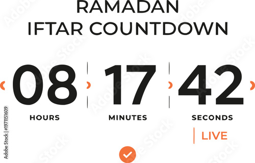 Sleek digital alarm clock with glowing numeric display showing time and modern design. Perfect concept for gadgets, electronics, technology and home accessories.