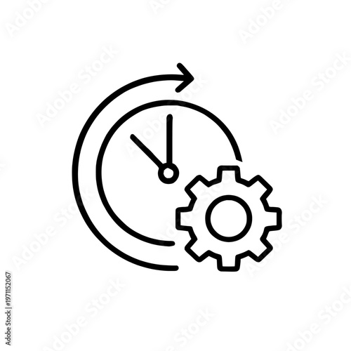 Empty space on transparent background silhouette