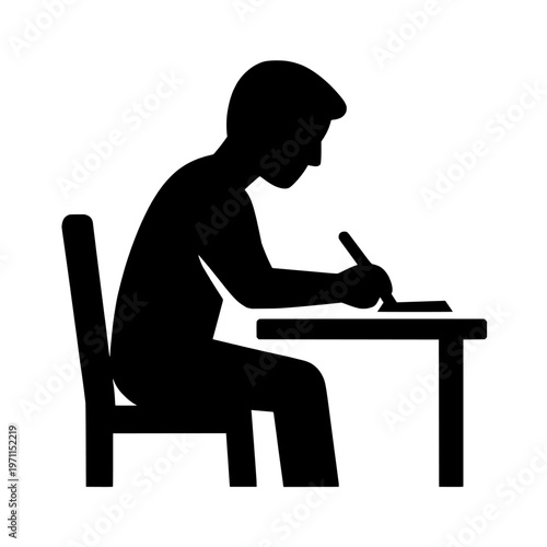 Empty space on transparent background silhouette