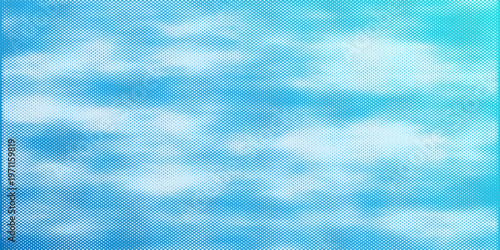 Morning sky with transparent clouds and faint sunlight from behind. Eps10 vector illustration