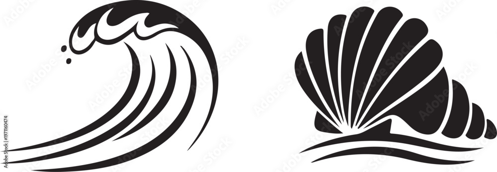 Fototapeta premium Elegant calligraphy letter Q monogram logo design minimalist black and white vector