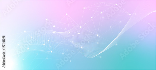 abstract background with stars Digital technology and big data analysis background 1312