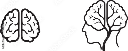 2024 number trend minimalist design black and white abstract digits