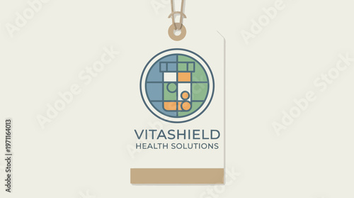 Vitashield Health Solutions Logo Tag.