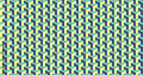 Multicolored geometric pattern background