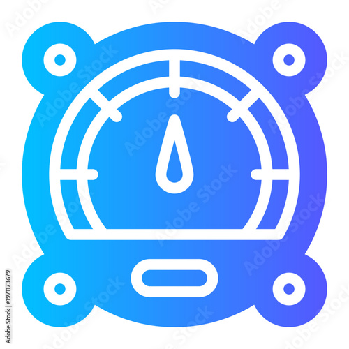 barometer gradient icon