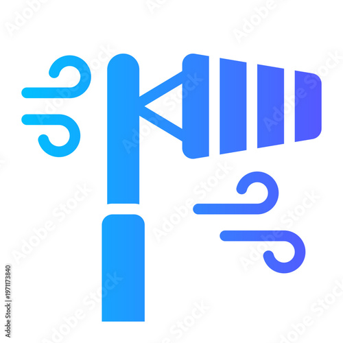windsock gradient icon