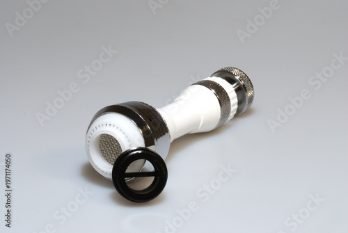Tap aerator, faucet aerator. Mischdüse für Wasserhahn.