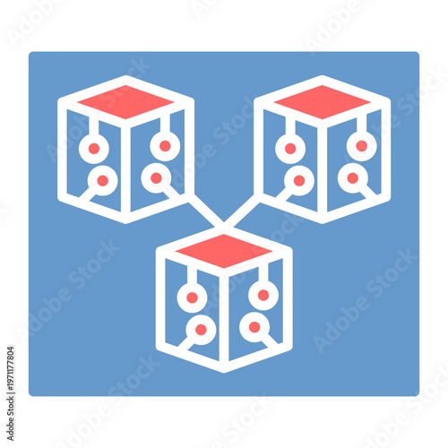 Blockchain Vector Icon