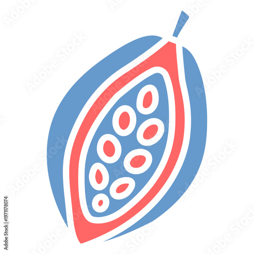 Cacao Vector Icon