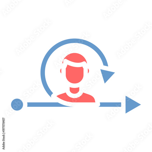 Scrum Master Vector Icon