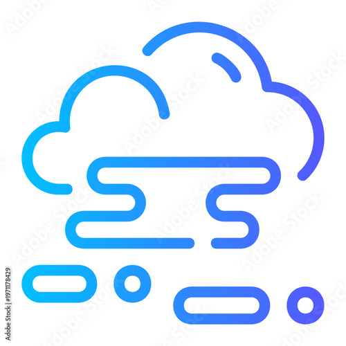 fog gradient icon