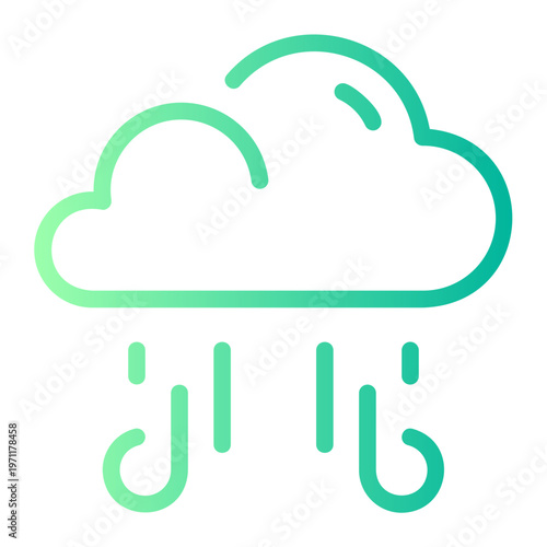microburst gradient icon