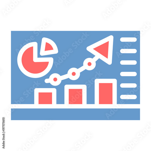 Dashboard Report Vector Icon