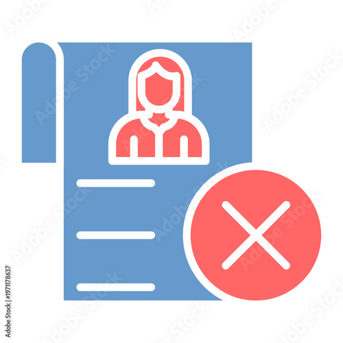 Rejected Vector Icon