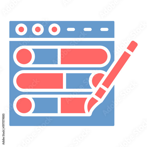 Color Correction Vector Icon
