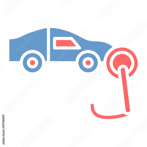 Headlight Restoration Vector Icon